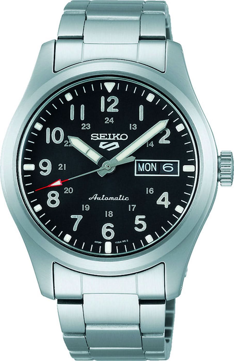 Seiko 5 Sports SRPG27K1 Men's Watch • Automatic Caliber 4R36 • Robust Field Design
