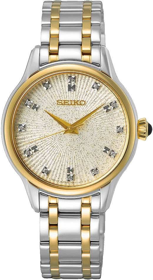 Seiko Conceptual SRZ550P1 Women's Watch • Diamonds • Sapphire Crystal