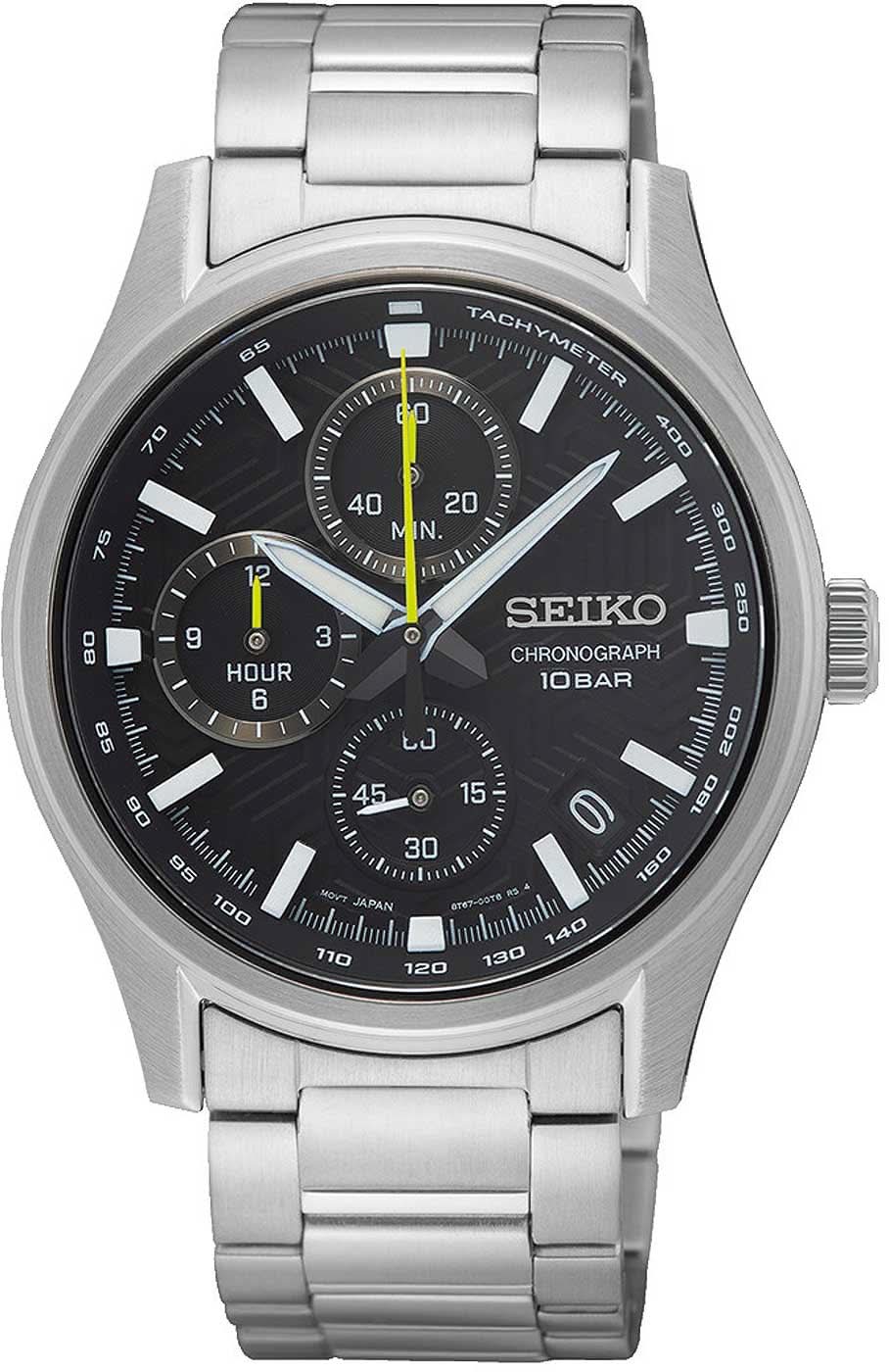Seiko Conceptual SSB419P1 Men's Watch • Sapphire Crystal • Chronograph