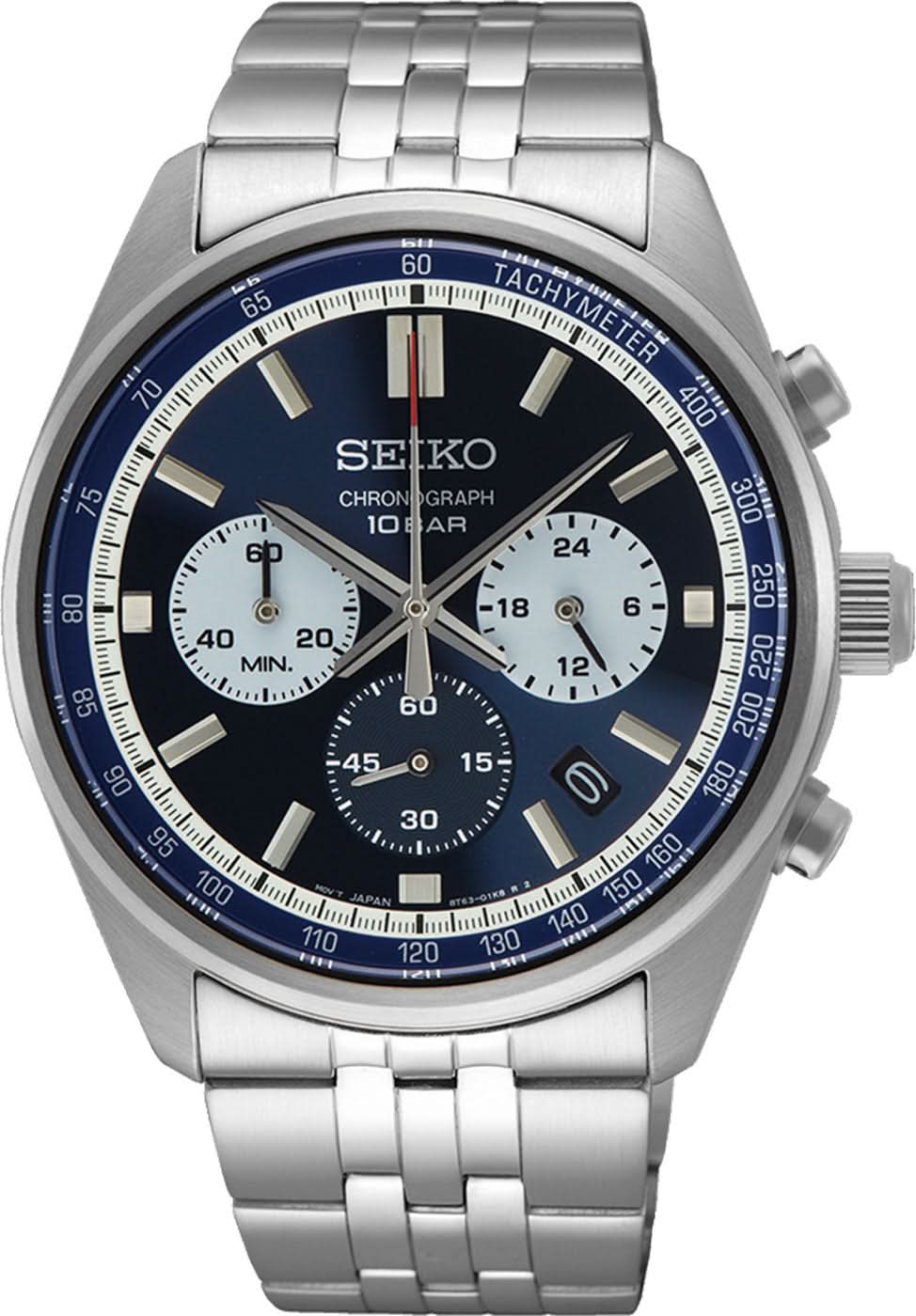 Seiko Conceptual SSB427P1 Men's Watch • Mecha-Quartz • 10 bar