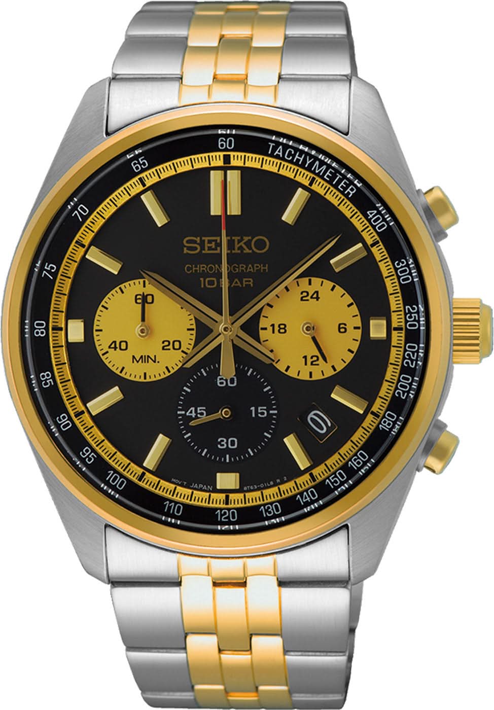 Seiko Conceptual SSB430P1 Men's Watch • Chronograph • Bicolor