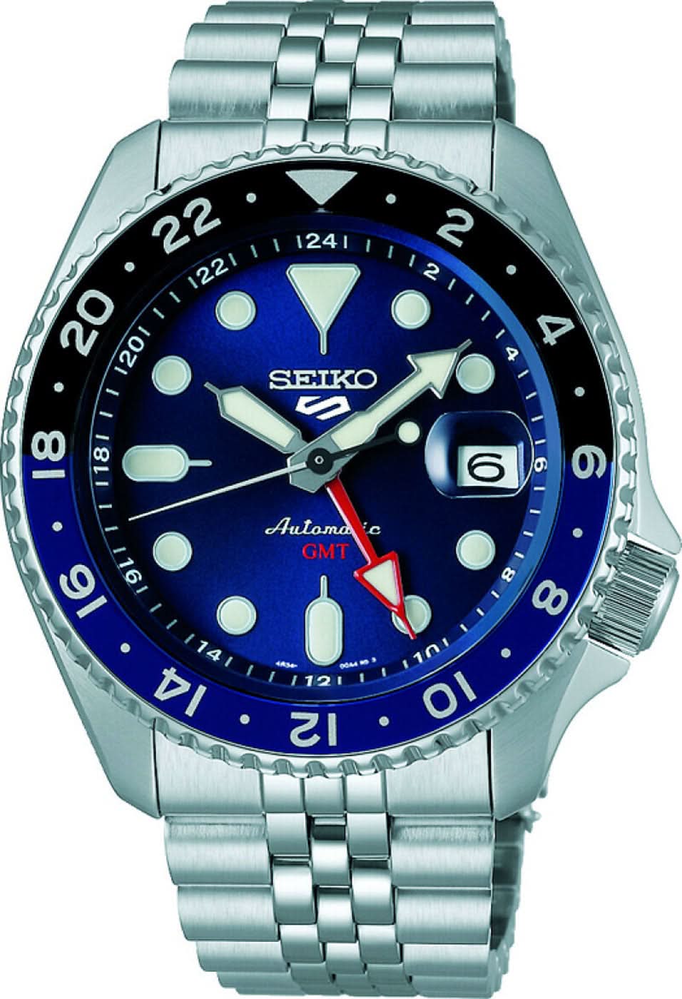Seiko 5 Sports SSK003K1 Men's Watch • GMT Function • Automatic
