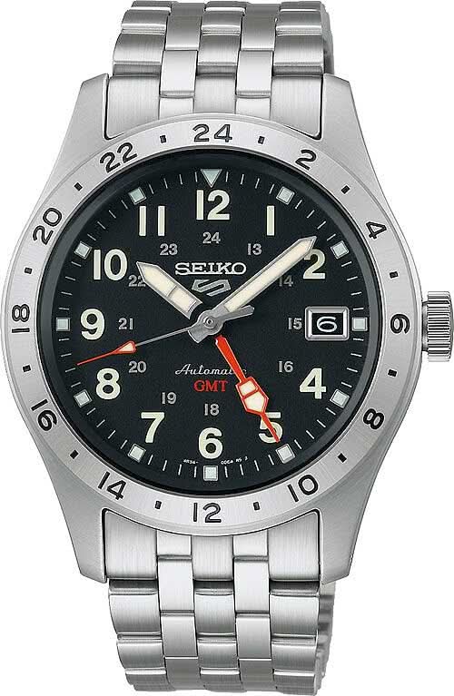 Seiko 5 Sports SSK023K1 Men's Watch • GMT Function • Automatic Movement