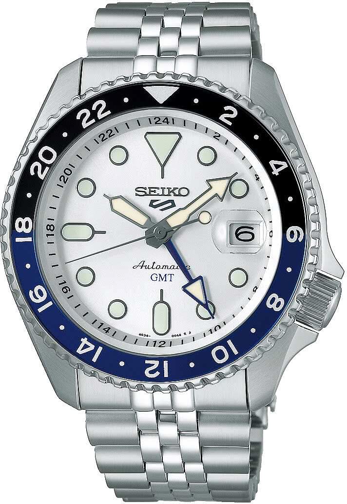 Seiko 5 Sports SSK033K1 Men's Watch • Automatic GMT • 10 bar