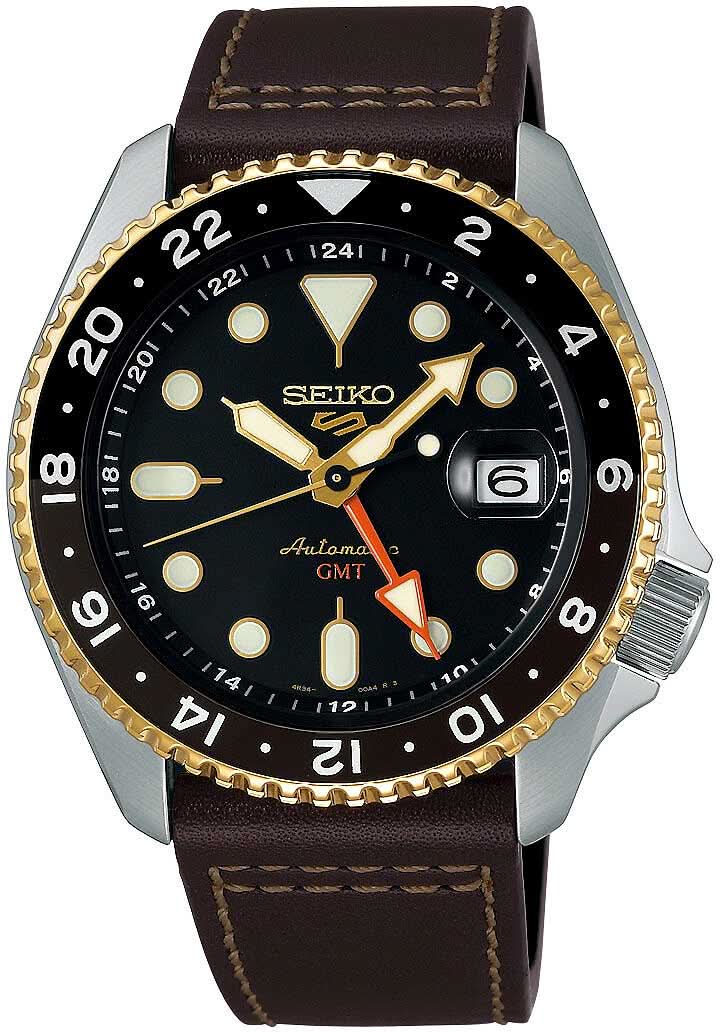 Seiko 5 Sports SSK036K1 Men's Watch • GMT • Automatic