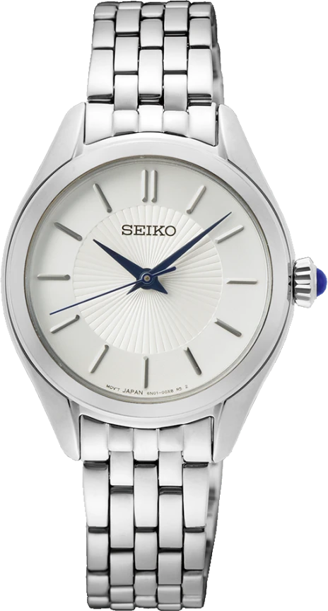 Seiko Conceptual SUR537P1 Women's Watch • Japanese Precision • Slim Design