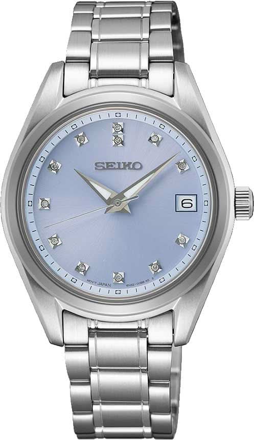 Seiko Classic SUR581P1 Women's Watch • Diamonds • Sapphire Crystal