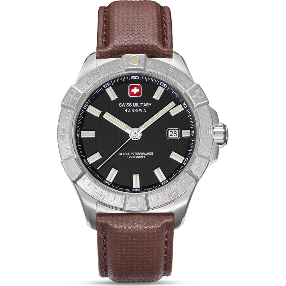 Swiss Military Hanowa Land Jockworth SMWGB0008002 Herrenuhr • Robuste Sportoptik • Schweizer Qualität