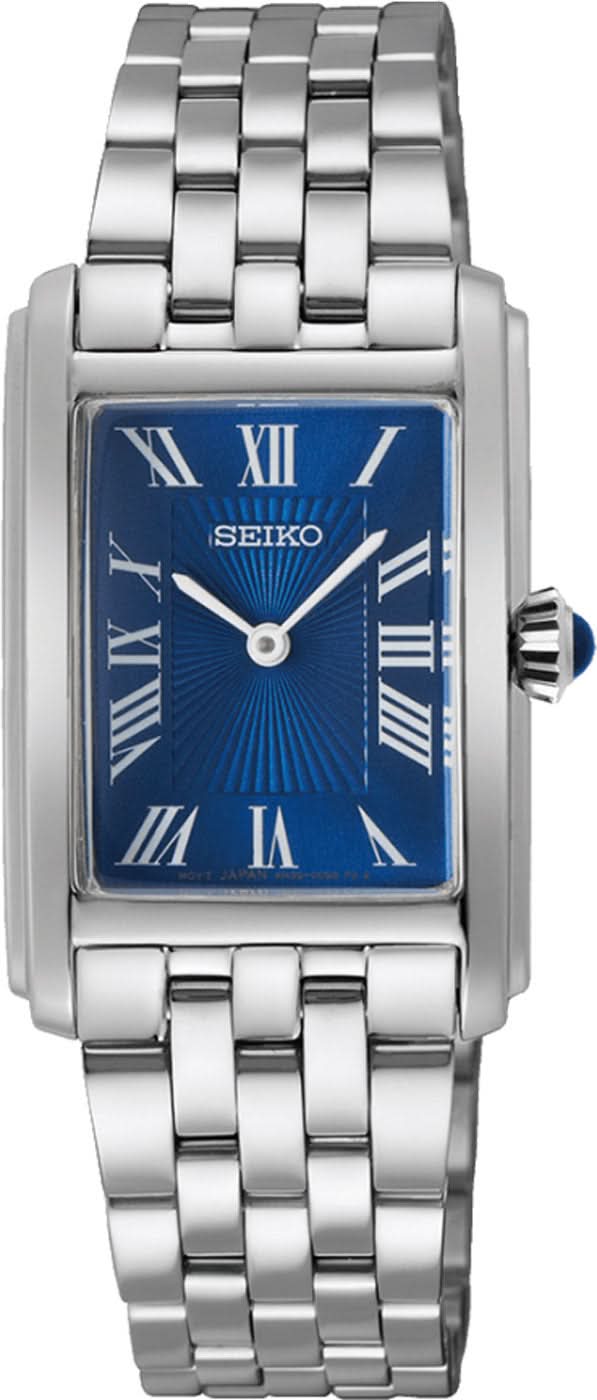Seiko Conceptual SWR085P1 Women's Watch • Elegant Tank Design • High-Quality Stainless Steel