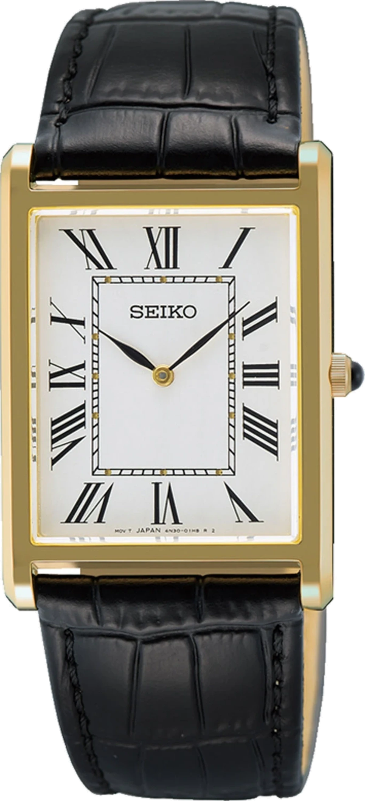 Seiko Conceptual SWR104P1 Women's Watch • Elegant Gold Design • Hardlex Crystal