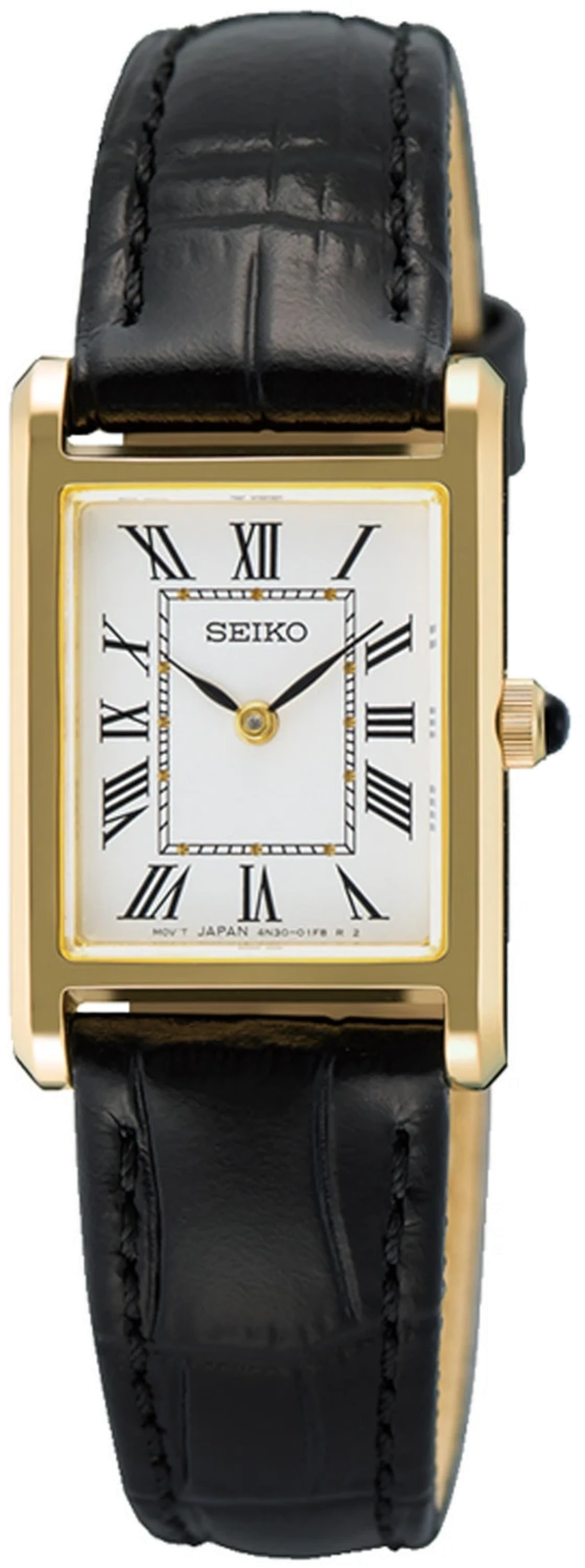 Seiko Conceptual SWR108P1 Women's Watch • Sapphire Crystal • Gold Design