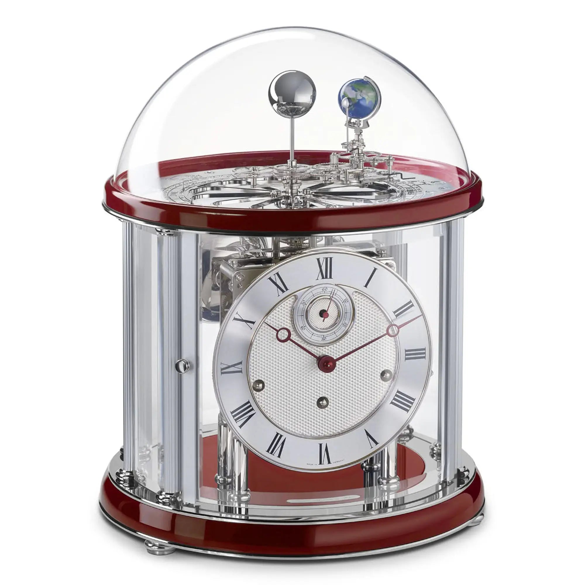 Hermle Table Clock 35x29 cm Metal • Astrological Clock • Westminster Chime