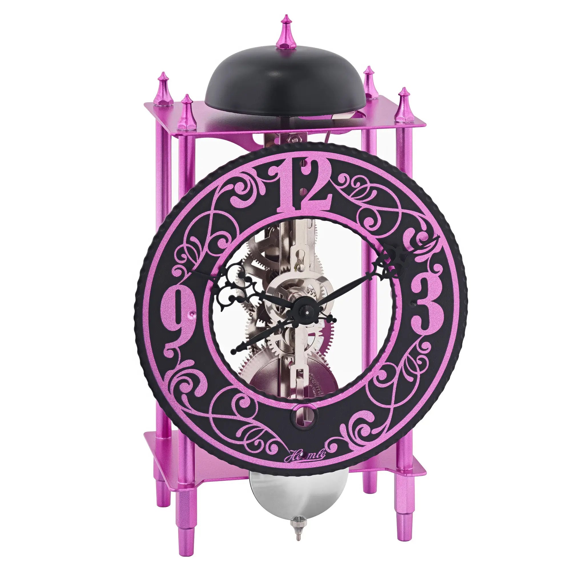 Hermle Table Clock 24x13x9.5 cm Metal • 8-day power reserve • Hourly chime
