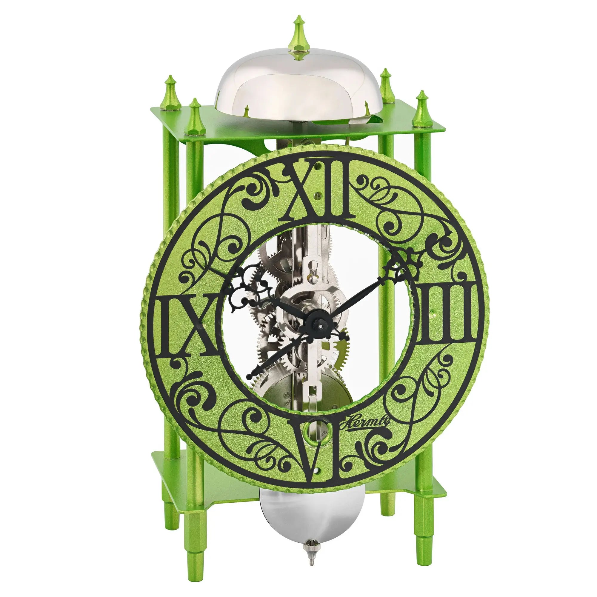 Hermle Acrylic Table Clock • Modern Design • Precise Quartz Movement