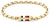 Tommy Hilfiger Men's Bruce Chain Bracelet Gold-tone Stainless Steel Magnetic Clasp