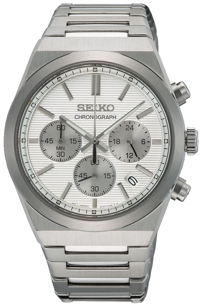 Seiko Sports SSB451P1 Men's Watch • Chronograph • Sapphire Crystal