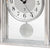 AMS Biel F5190 Table Clock Silver • Radio-Controlled Movement with Pendulum • Mineral Glass