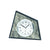 AMS F5177 Table Clock Natural Tree Leaf • Radio-Controlled Movement • Swarovski Glass Crystals