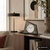 AMS F5177 Table Clock Natural Tree Leaf • Radio-Controlled Movement • Swarovski Glass Crystals