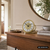 AMS F5179 Table Clock Brass • Radio-Controlled Movement • Mineral Glass