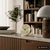 AMS F5179 Table Clock Brass • Radio-Controlled Movement • Mineral Glass