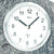 AMS F5176 Table Clock Natural Stone • Radio-Controlled Movement • Wooden Case with Stone Overlay