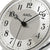 AMS Radio-Controlled Table Clock F5178 Silver • Radio-Controlled Movement • Mineral Glass