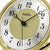 AMS F5179 Table Clock Brass • Radio-Controlled Movement • Mineral Glass
