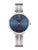 UMR Ruhla RUHLA-Style RS41304 Damen Armbanduhr Dunkelblau • Titangehäuse satiniert/poliert • Saphirglas mit Swarovski Steinchen