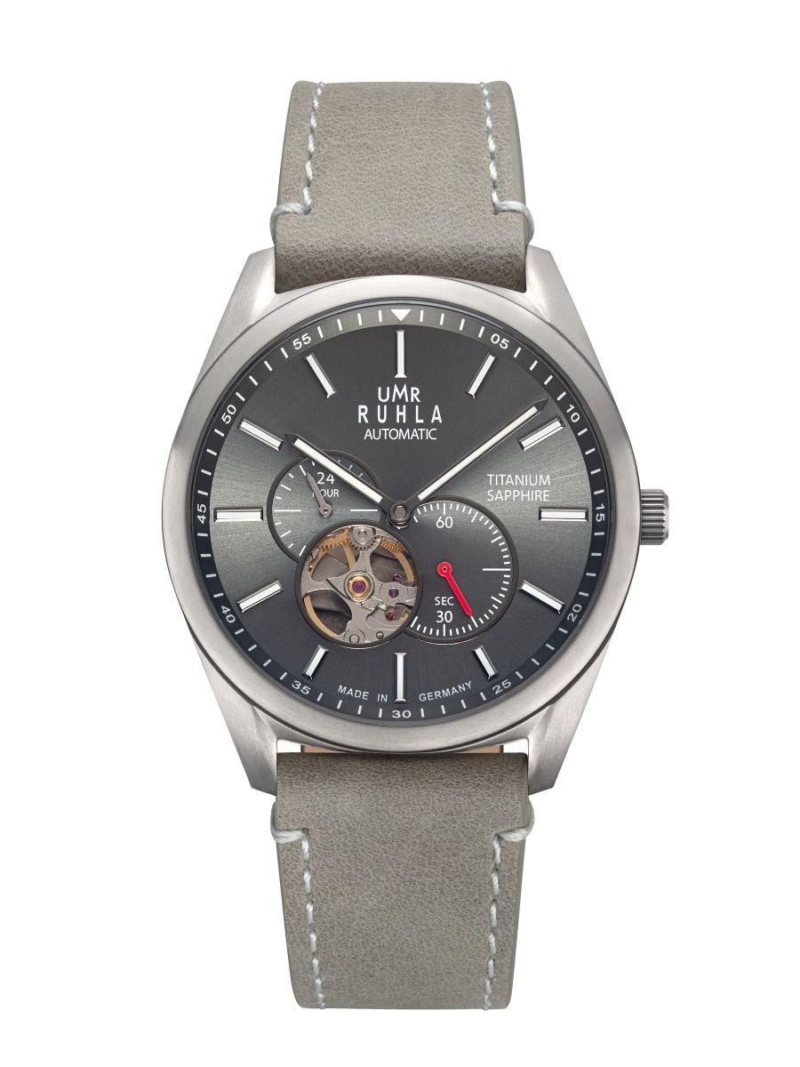 UMR Ruhla RUHLA-Automatic RAU80303 Herren • Miyota 82S7 Automatikwerk • Saphirglas & Glasboden