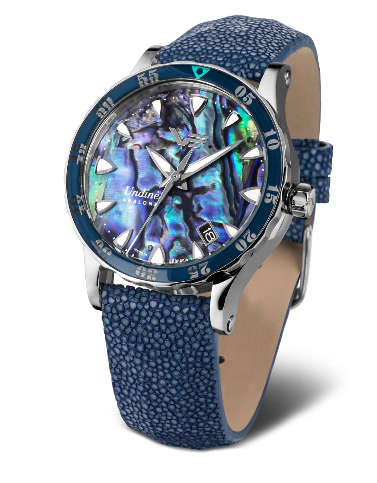 Vostok Europe Undiné NH35-515A757 Women's Watch • 200m Water Resistant • Abalone Dial