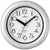 Atlanta Wall Clock 17 cm Ø Plastic • Silent Quartz Movement • Steam and Water Protected
