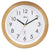 Atlanta Wall Clock 25.5 cm Ø Wood • Radio-controlled • Low Noise