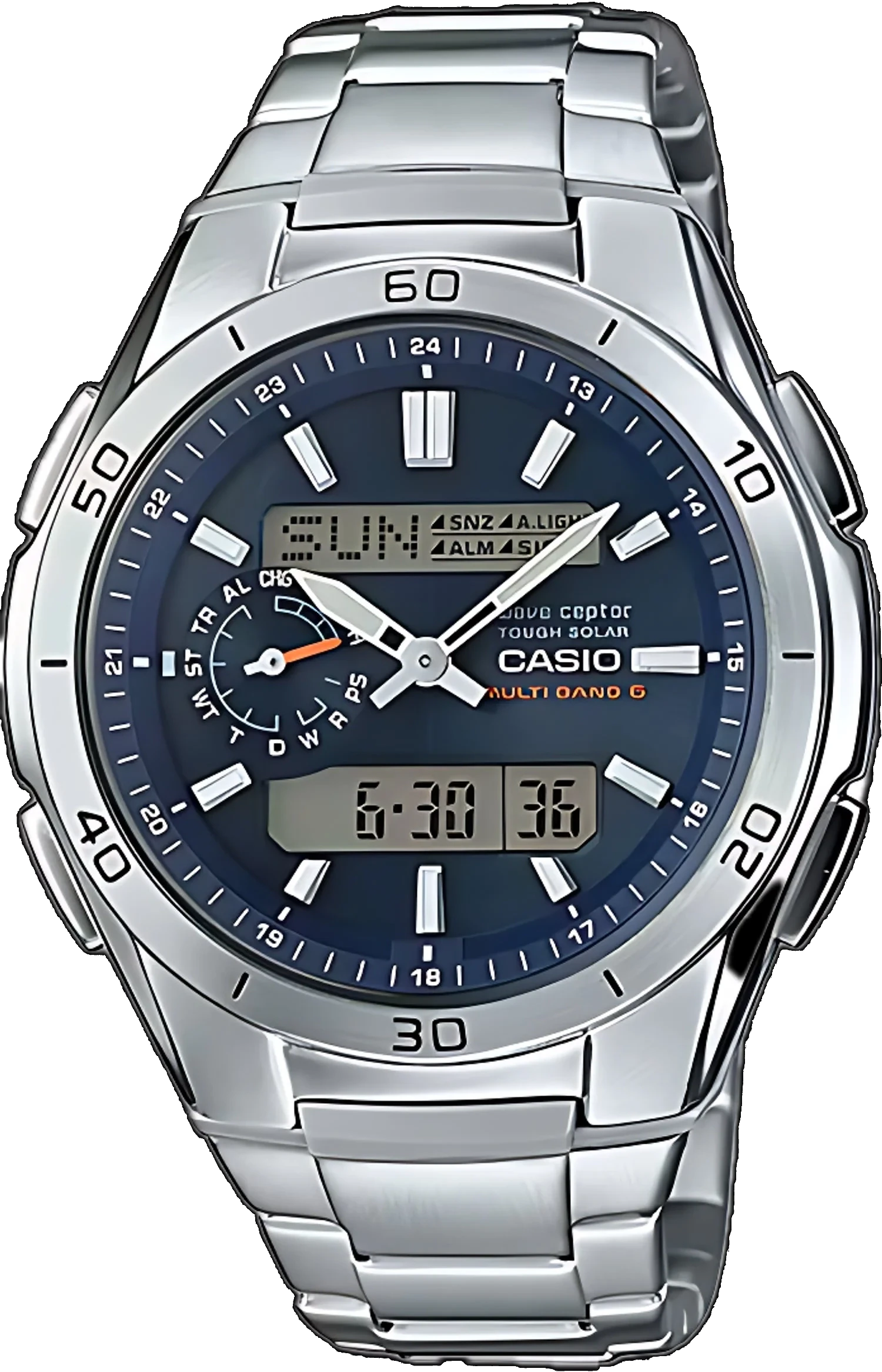 Casio Wave Ceptor WVA-M650D-2AER Men's Watch • Radio-Controlled & Solar • World Time