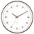 Karlsson Wall Clock 35x35x5.5 cm Metal • Modern Design • Rose Gold Accents