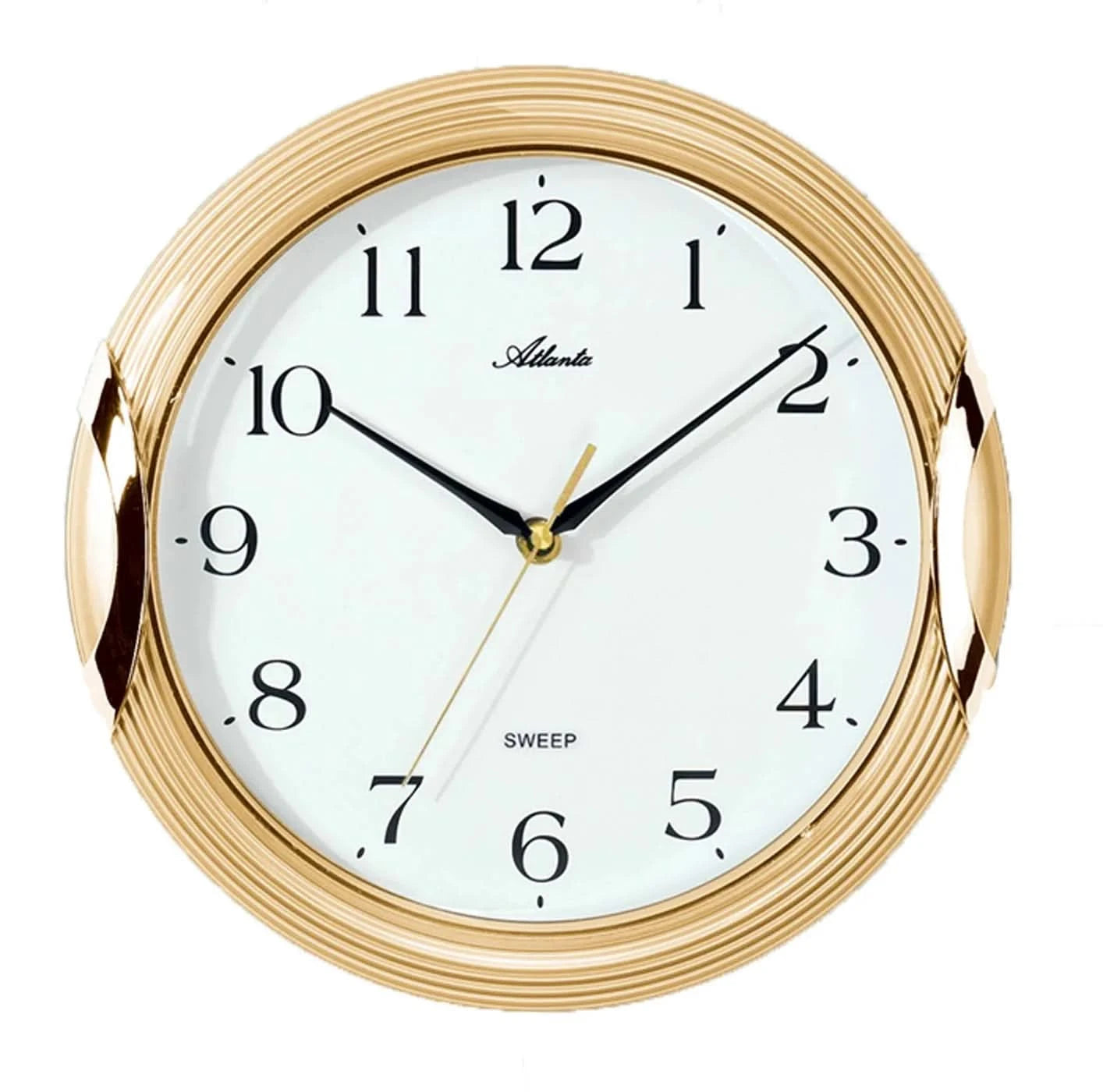 Atlanta Wall Clock 30 cm Ø Plastic • Silent • Modern Design