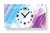 Dixtime Wall Clock 48x28 cm Aluminum • Silent Movement • Modern 3D Design