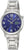 Master Time Damenuhr mit blauem Zifferblatt, silbernem Titanarmband und Datumsanzeige