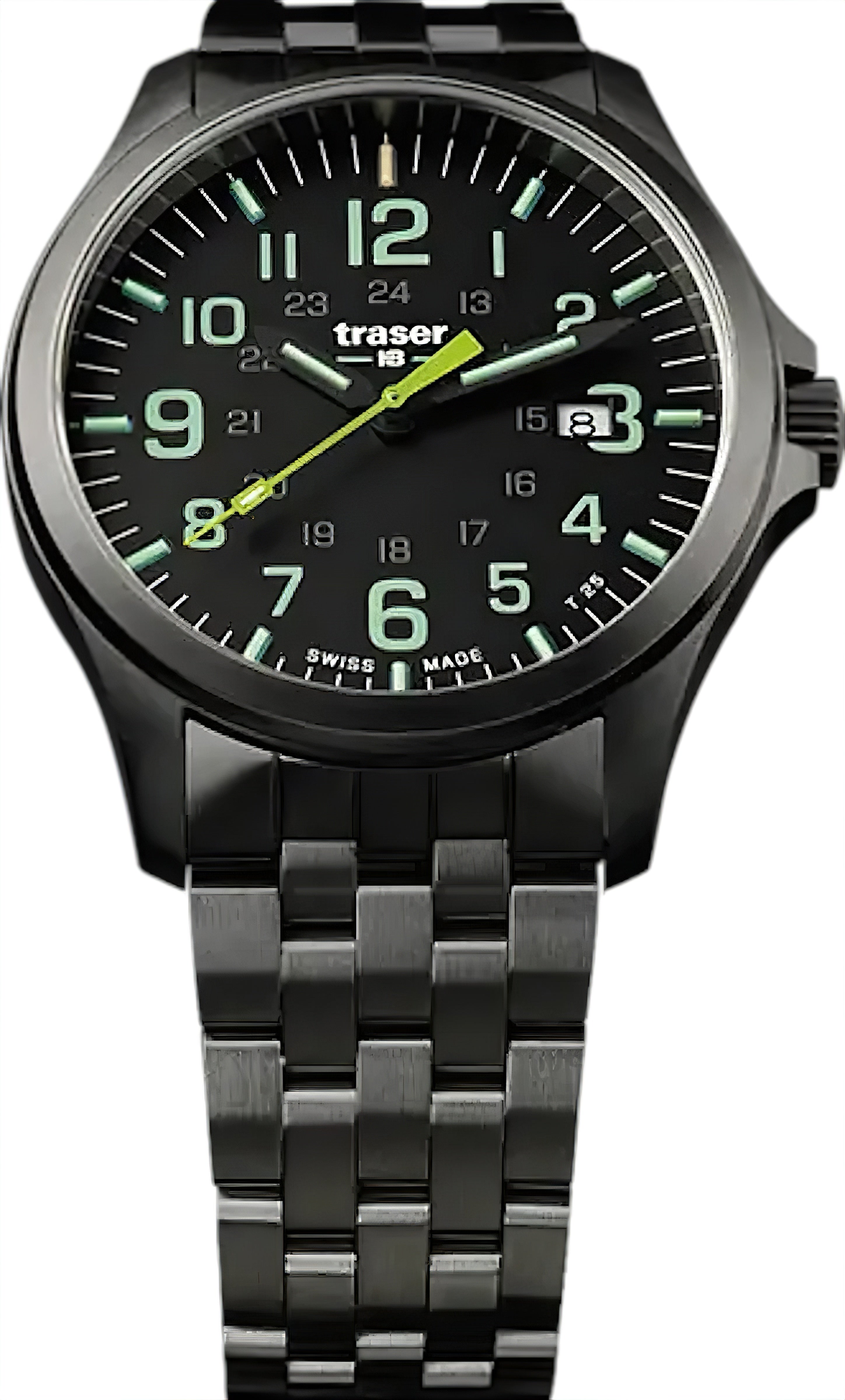 Traser P67 1107869 Men's Watch • Trigalight H3 • Sapphire Crystal