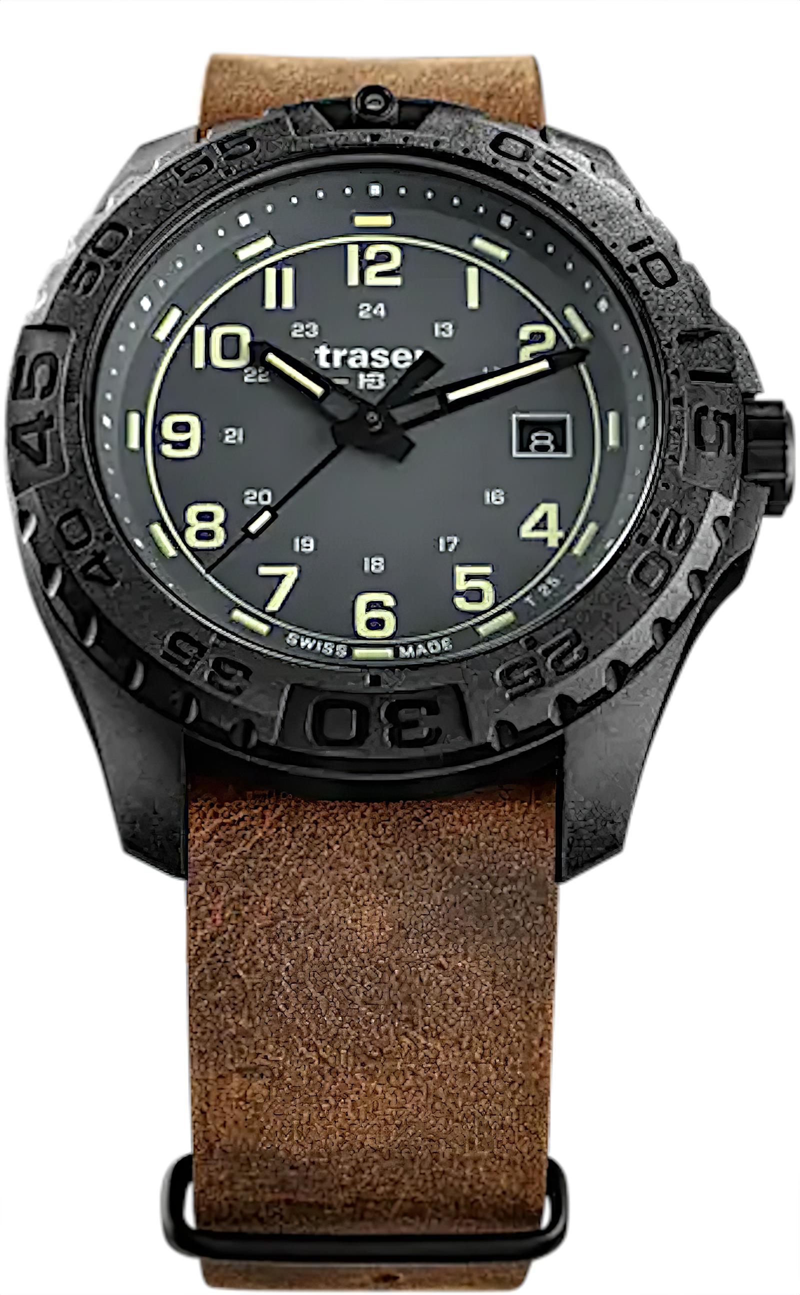 Traser P96 Outdoor Pioneer 109036 Men's Watch • Trigalight H3 • Sapphire Crystal