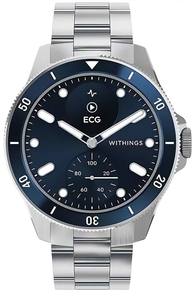 Withings Nova WITHINGS-SCANWATCH Watch • Clinically validated ECG • Stylish sapphire glass
