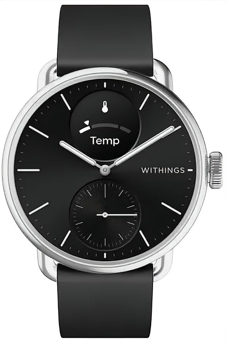 Withings ScanWatch 2 HWA10-MODEL 1-ALL-INT Unisex Watch • Clinically validated ECG • 35-day battery life
