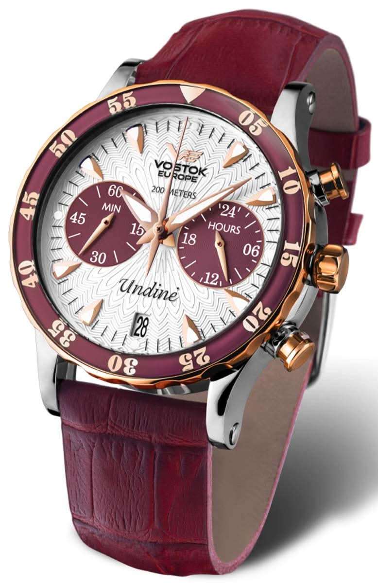 Vostok Europe Undine VK64-515E567 Women's Watch • 20 ATM • K1 Safety Glass