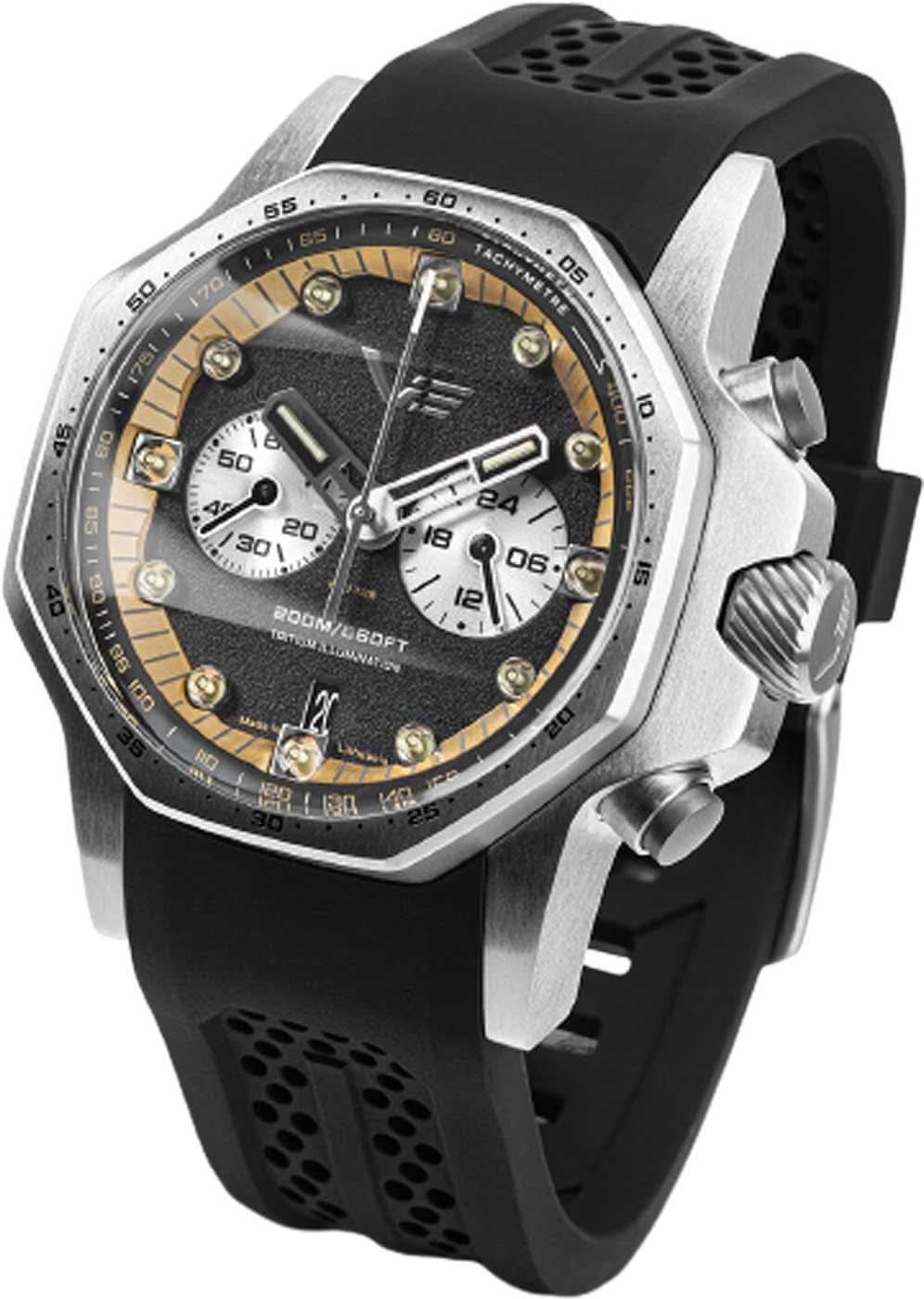 Vostok Europe Atomic Age Sakharov VK64-640A698 Men's Watch • Tritium Illumination • K1 Safety Glass