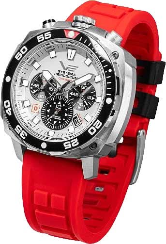 Vostok Europe Systema Periodicum VK67-650A722 Men's Watch • Bullhead Design • 20 ATM