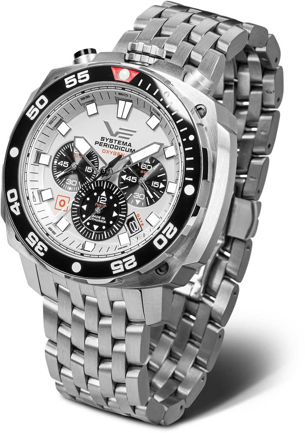 Vostok Europe Systema Periodicum VK67-650A722B Men's Watch • Bullhead Design • 20 ATM