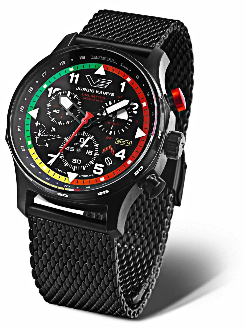 Vostok Europe Jurgis Kairys VK68-592C775B Men's Watch • 20 ATM
