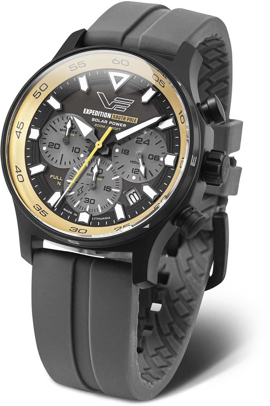 Vostok Europe Expedition South Pole VR42-592C763 Men's Watch • Solar-Powered • 20 ATM