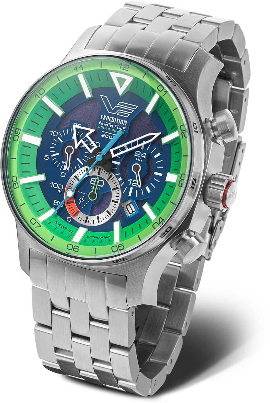 Vostok Europe Expedition North Pole VR42-595A733B Men's Watch • Solar • 20 Bar