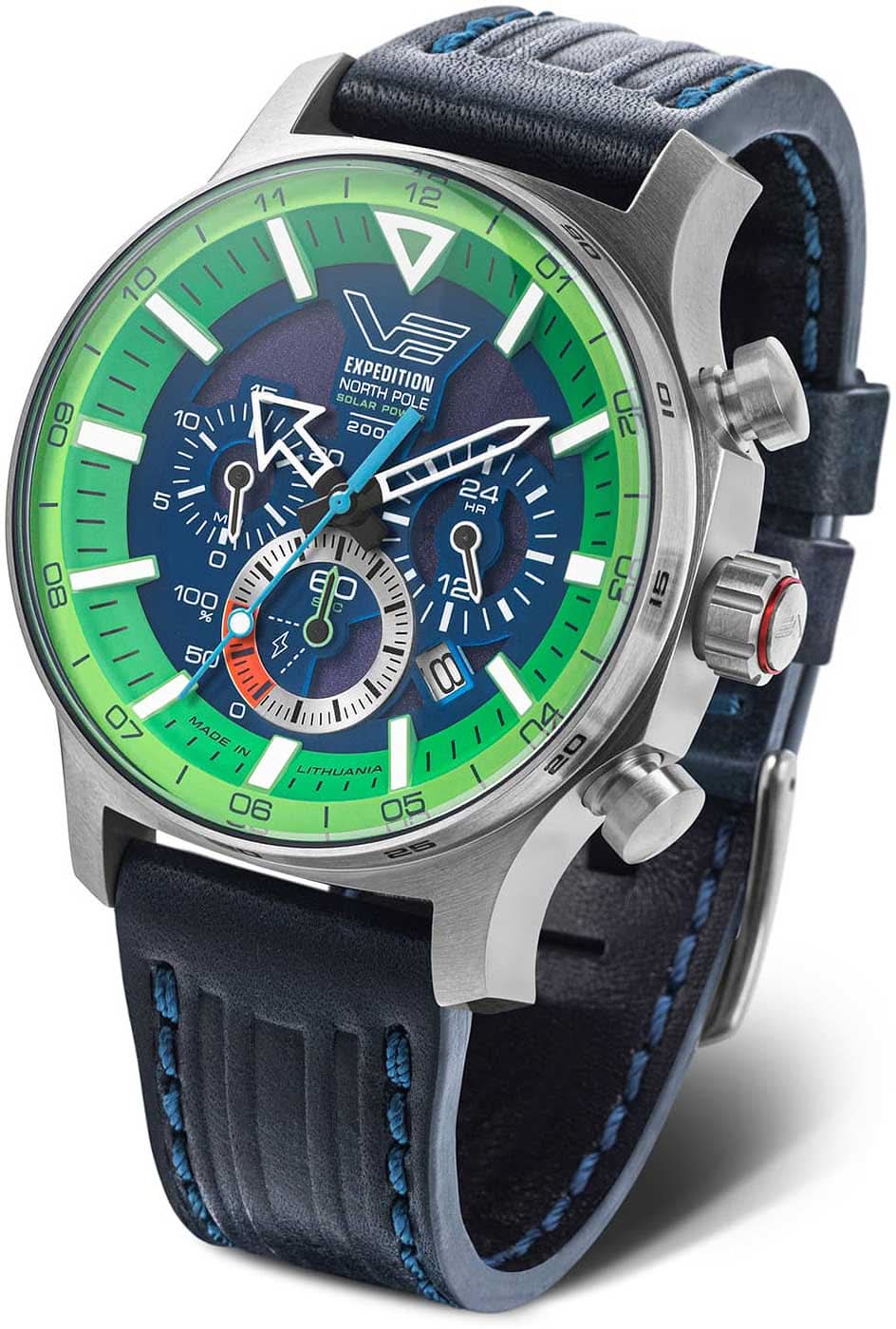 Vostok Europe Expedition North Pole VR42-595A733 Men's Watch • Solar Powered • 20 bar